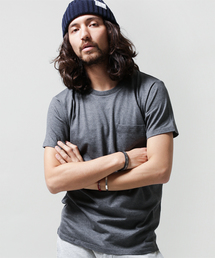 NANO universe | Anti Soaked メランジ Crew T(Tシャツ/カットソー)