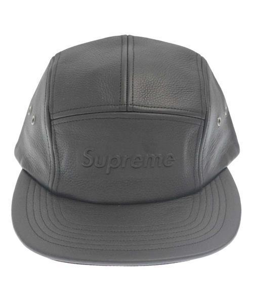 ブランド古着】レザーキャンプキャップ（キャップ）｜Supreme