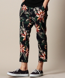 BEAUTY&YOUTH UNITED ARROWS | BY リーフ/プリント ノープリーツ アンクル パンツ(その他パンツ)