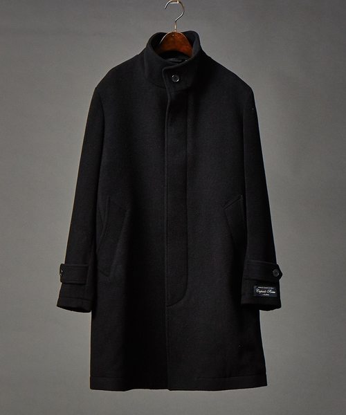 ABAHOUSE GRAY(アバハウスグレイ)の「【店舗展開限定/軽量】LeTinteWoolスタンドカラーコート(ステンカラーコート・メンズ・キャメル/グレー/ネイビー/ブラック・46/48/50/52)」の20枚目の写真