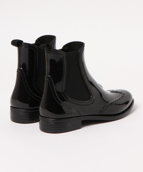 SLOBE IENA(スローブイエナ)の「TRADITIONAL WEATHERWEAR SIDE GORE WINGTIP レインブーツ(ブーツ・レディース・ブラック・38/39/36/37)」の2枚目の写真