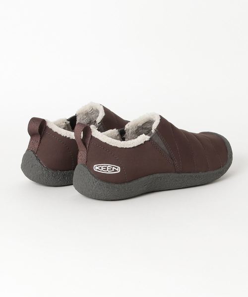 KEEN（キーン）の「HOWSER II / ハウザーツー ボア スリッポンシューズ（スリッポン・レディース・ブラウン・24.5cm/25cm/22.5cm/23cm/23.5cm/24cm）」の2枚目の写真