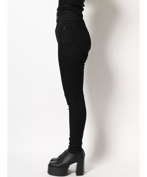 EMODA（エモダ）の「【ELDER】SYMハイウエストパギンス（デニムパンツ・レディース・ブラック/インディゴブルー/ブルー・SMALL/MEDIUM/X-SMALL）」の11枚目の写真