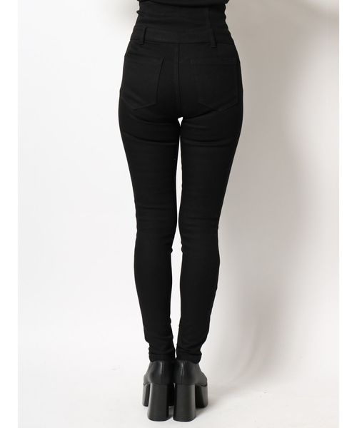 EMODA（エモダ）の「【ELDER】SYMハイウエストパギンス（デニムパンツ・レディース・ブラック/インディゴブルー/ブルー・SMALL/MEDIUM/X-SMALL）」の12枚目の写真