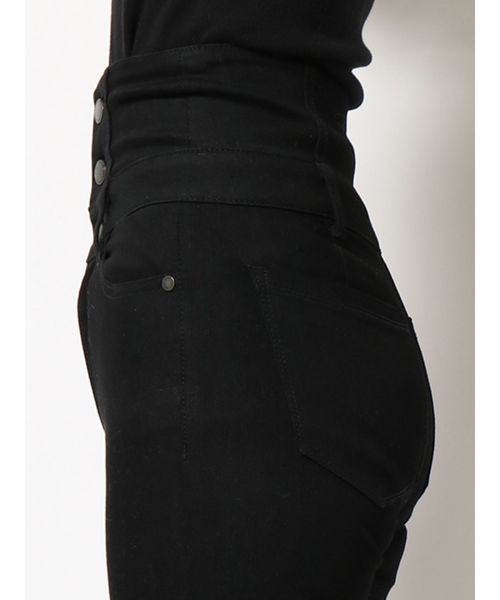 EMODA（エモダ）の「【ELDER】SYMハイウエストパギンス（デニムパンツ・レディース・ブラック/インディゴブルー/ブルー・SMALL/MEDIUM/X-SMALL）」の14枚目の写真