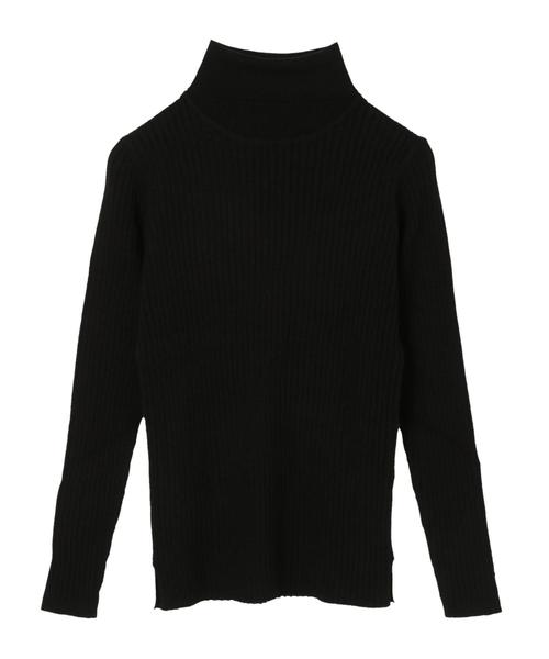 AMERICAN HOLIC（アメリカンホリック）の「10col.もちもちリブタートルネックプルオーバー＊（ニット/セーター・レディース・ブラック/マスタード/アイボリー/ベージュ/その他7/グレー系その他2/ブラック系その他4/ブラウン/レッド・L/M）」の17枚目の写真