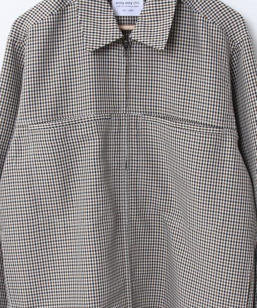 coen(コーエン)の「スイングトップブルゾン(スウィングトップ)#(ブルゾン・メンズ・ブラウン/ブラック・LARGE/MEDIUM/SMALL/X-LARGE)」の4枚目の写真