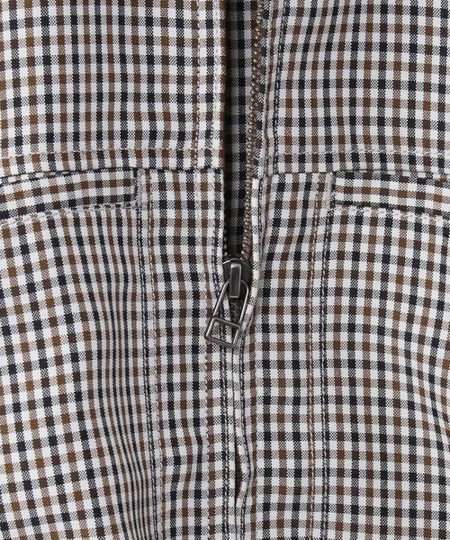 coen(コーエン)の「スイングトップブルゾン(スウィングトップ)#(ブルゾン・メンズ・ブラウン/ブラック・LARGE/MEDIUM/SMALL/X-LARGE)」の3枚目の写真