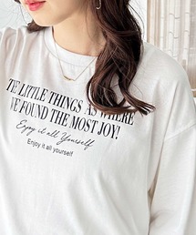 GeeRA | 【新色追加】プリントチュニックＴシャツ(Tシャツ/カットソー)