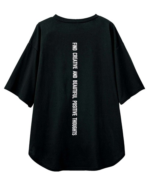 GeeRA（ジーラ）の「オーバーサイズロゴプリントＴシャツ（Tシャツ/カットソー・レディース・ホワイト/カーキ/ブラック/ブラック系その他/ホワイト系その他/オフホワイト/ダークブラック/チャコールグレー/ライトホワイト/ライトブラック・MEDIUM/SMALL/XX-LARGE/LARGE/X-LARGE）」の16枚目の写真