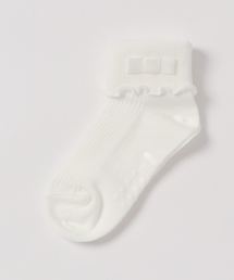 MR | [XXS,SS,S,M,L]リブリボンソックス(ソックス/靴下)