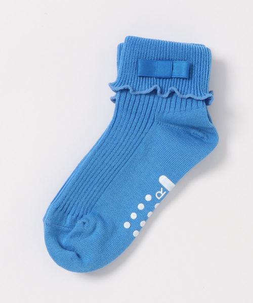 MR（まる）の「[XXS,SS,S,M,L]リブリボンソックス（ソックス/靴下・キッズ・ホワイト/レッド/ブルー・SS/L/XXS/M/S）」の3枚目の写真