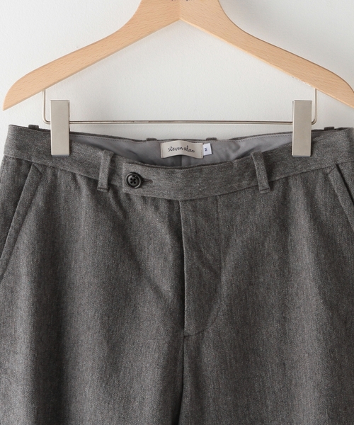 BEAUTY&YOUTH UNITED ARROWS（ビューティーアンドユースユナイテッドアローズ）の「＜steven alan＞ C/W TWL WIDE TAPERD/ﾊﾟﾝﾂ（スラックス・メンズ・グレー・LARGE/MEDIUM/SMALL/X-LARGE）」の3枚目の写真