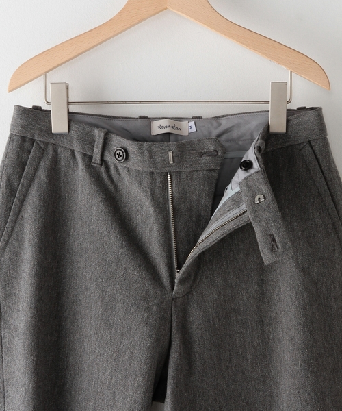 BEAUTY&YOUTH UNITED ARROWS（ビューティーアンドユースユナイテッドアローズ）の「＜steven alan＞ C/W TWL WIDE TAPERD/ﾊﾟﾝﾂ（スラックス・メンズ・グレー・LARGE/MEDIUM/SMALL/X-LARGE）」の4枚目の写真