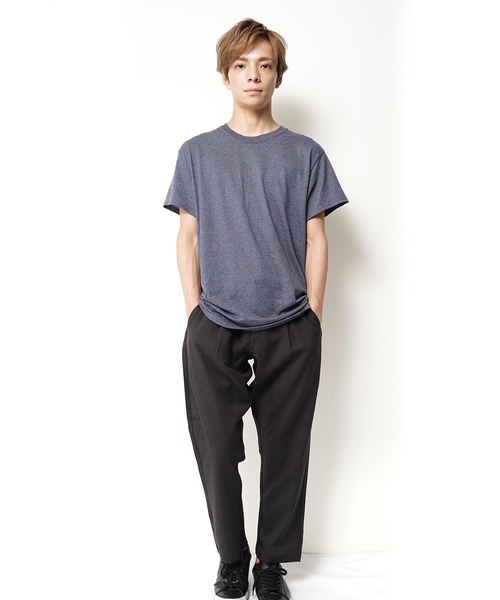 おしゃれスタ（オシャレスタ）の「ポリエステルトロワイドシルエットパンツ(IR) レディース メンズ（その他パンツ・メンズ・ブラック/ベージュ/グレー/カーキ・M/L/XL）」の19枚目の写真