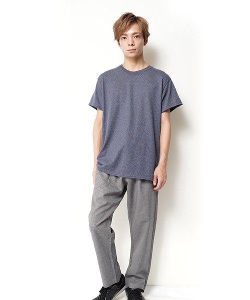 おしゃれスタ（オシャレスタ）の「ポリエステルトロワイドシルエットパンツ(IR) レディース メンズ（その他パンツ・メンズ・ブラック/ベージュ/グレー/カーキ・M/L/XL）」の12枚目の写真