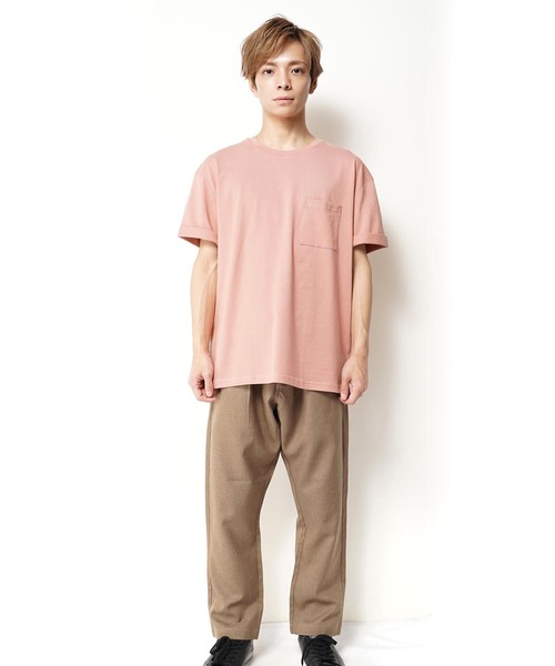 おしゃれスタ（オシャレスタ）の「ポリエステルトロワイドシルエットパンツ(IR) レディース メンズ（その他パンツ・メンズ・ブラック/ベージュ/グレー/カーキ・M/L/XL）」の7枚目の写真