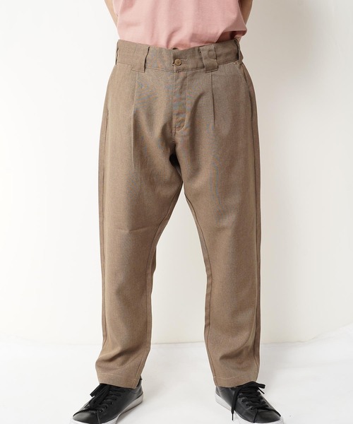 おしゃれスタ（オシャレスタ）の「ポリエステルトロワイドシルエットパンツ(IR) レディース メンズ（その他パンツ・メンズ・ブラック/ベージュ/グレー/カーキ・M/L/XL）」の21枚目の写真