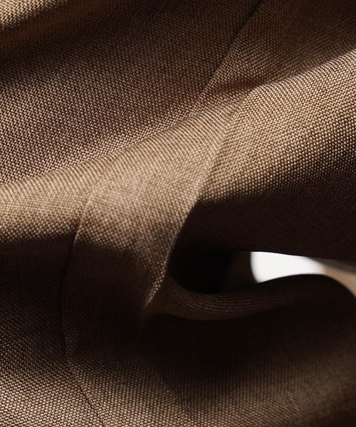 おしゃれスタ（オシャレスタ）の「ポリエステルトロワイドシルエットパンツ(IR) レディース メンズ（その他パンツ・メンズ・ブラック/ベージュ/グレー/カーキ・M/L/XL）」の22枚目の写真