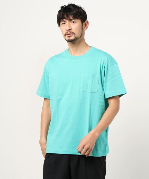 BANANA REPUBLIC FACTORY STORE（バナナリパブリック ファクトリーストア）の「BANANA REPUBLIC FACTORY STORE　　日本限定 ボクシー半袖Tシャツ（Tシャツ/カットソー・メンズ・ベージュ/マスタード/ブラウン/カモフラージュ/ダークブラウン/ピンク/イエロー/その他/ベージュ系その他/ブラウン系その他/ライラック/ベージュ系その他2/ピンク系その他/その他2/グリーン/オレンジ/その他1/ブラック/ネイビー/グレー/ホワイト・L/S/M/XL）」の18枚目の写真