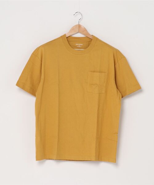 BANANA REPUBLIC FACTORY STORE（バナナリパブリック ファクトリーストア）の「BANANA REPUBLIC FACTORY STORE　　日本限定 ボクシー半袖Tシャツ（Tシャツ/カットソー・メンズ・ベージュ/マスタード/ブラウン/カモフラージュ/ダークブラウン/ピンク/イエロー/その他/ベージュ系その他/ブラウン系その他/ライラック/ベージュ系その他2/ピンク系その他/その他2/グリーン/オレンジ/その他1/ブラック/ネイビー/グレー/ホワイト・L/S/M/XL）」の14枚目の写真