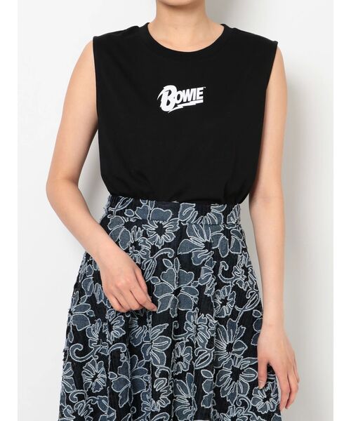 Bowie ノースリtシャツ Tシャツ カットソー Mercuryduo マーキュリーデュオ のファッション セール トップス David