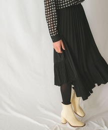 NARACAMICIE | MIXプリーツスカート(スカート)