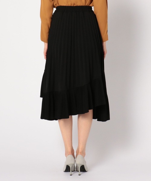 NARACAMICIE（ナラカミーチェ）の「MIXプリーツスカート（スカート・レディース・ブラック・MEDIUM/LARGE）」の5枚目の写真