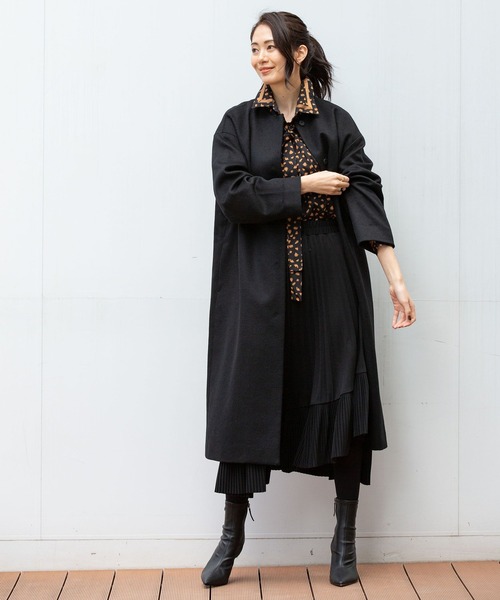 NARACAMICIE（ナラカミーチェ）の「MIXプリーツスカート（スカート・レディース・ブラック・MEDIUM/LARGE）」の16枚目の写真