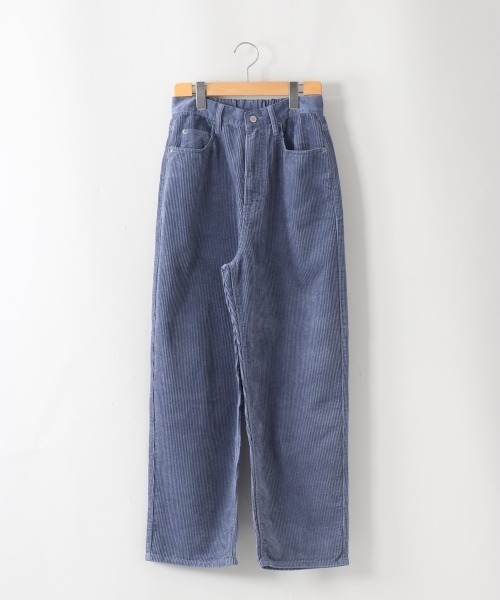 cepo（セポ）の「コーデュロイ　ハイウエストカーブパンツ（その他パンツ・レディース・カーキ/オフホワイト/ブルー・S/M）」の15枚目の写真