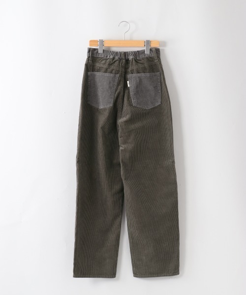 cepo（セポ）の「コーデュロイ　ハイウエストカーブパンツ（その他パンツ・レディース・カーキ/オフホワイト/ブルー・S/M）」の17枚目の写真