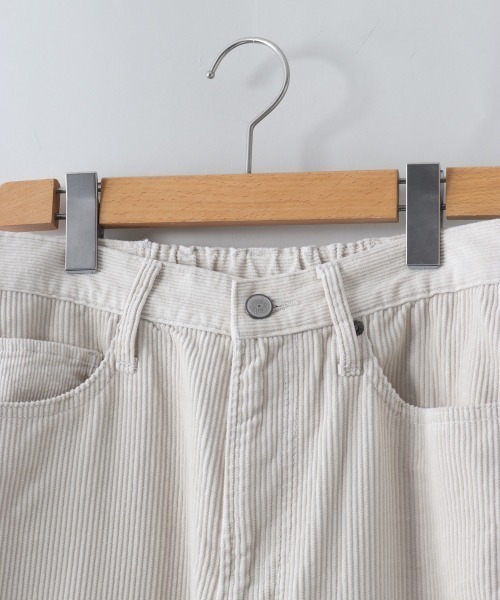 cepo（セポ）の「コーデュロイ　ハイウエストカーブパンツ（その他パンツ・レディース・カーキ/オフホワイト/ブルー・S/M）」の21枚目の写真