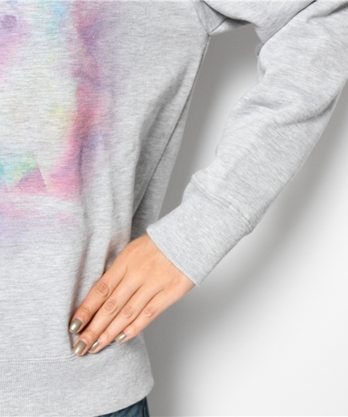 WEGO（ウィゴー）の「WEGO/ファンタジーパーカー（パーカー・レディース・オフホワイト/ホワイト系その他/杢グレー/ライトピンク・FREE）」の9枚目の写真