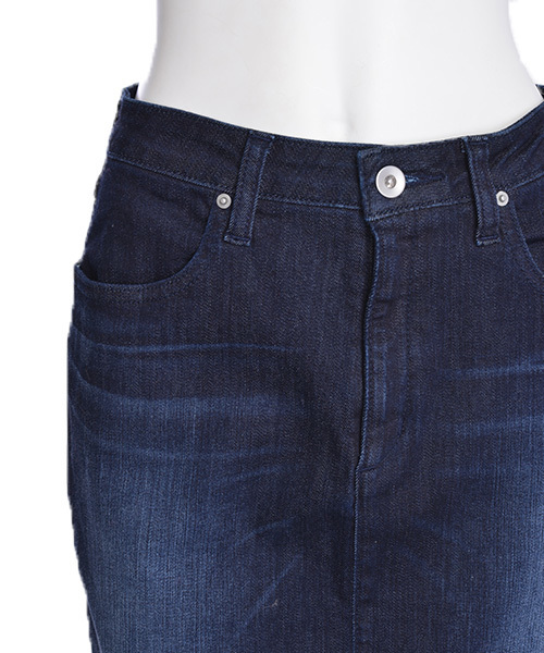merry jenny(メリージェニー)の「DENIMタイトスカート(デニムスカート・レディース・ブルー/インディゴブルー・SMALL/MEDIUM)」の8枚目の写真