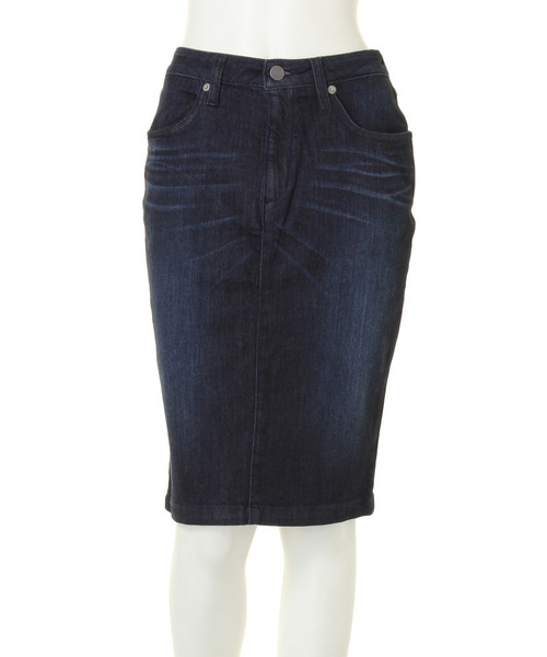 merry jenny(メリージェニー)の「DENIMタイトスカート(デニムスカート・レディース・ブルー/インディゴブルー・SMALL/MEDIUM)」の11枚目の写真