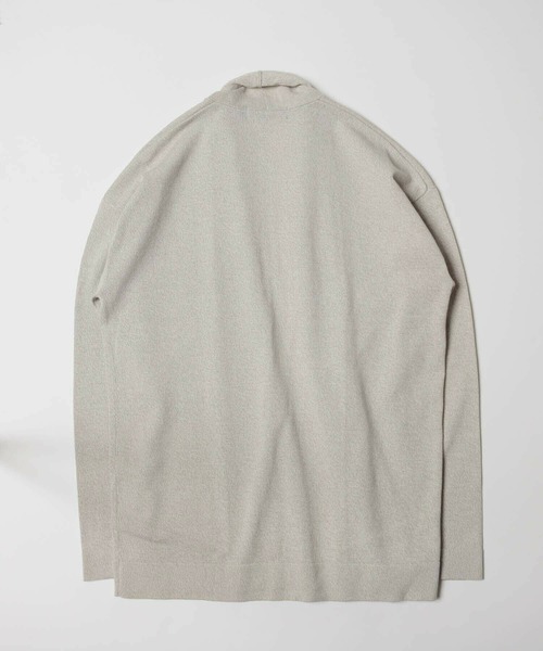 UNION STATION(ユニオンステーション)の「12GG天竺編みボタンレスショールカーディガン(カーディガン/ボレロ・メンズ・ネイビー/ブラック系その他/ベージュ系その他・S/M/L)」の19枚目の写真