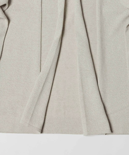 UNION STATION(ユニオンステーション)の「12GG天竺編みボタンレスショールカーディガン(カーディガン/ボレロ・メンズ・ネイビー/ブラック系その他/ベージュ系その他・S/M/L)」の22枚目の写真