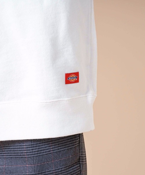 Dickies（ディッキーズ）の「【DICKIES/ディッキーズ】裏毛ロゴプリントスウェット/トレーナー　ビッグブランドロゴプリント（スウェット・レディース・イエロー/ホワイト/ブラック・LARGE/MEDIUM）」の20枚目の写真