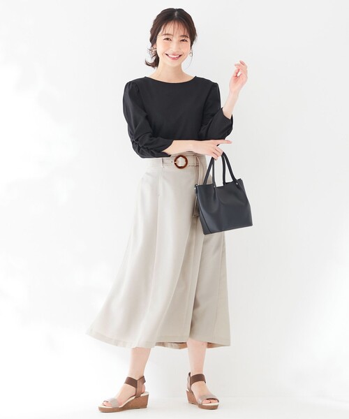 セール】【洗える】Vネック ジャンドレ セット（セットアップ）｜ANY