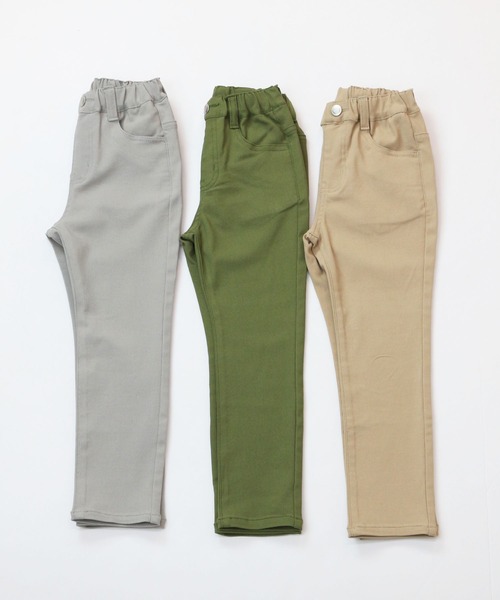 RUGGEDWORKS(ラゲッドワークス)の「スリムストレートツイルロングパンツ(チノパンツ・キッズ・カーキ/グレー/ベージュ・150/90/100/110/130/120/140)」の12枚目の写真