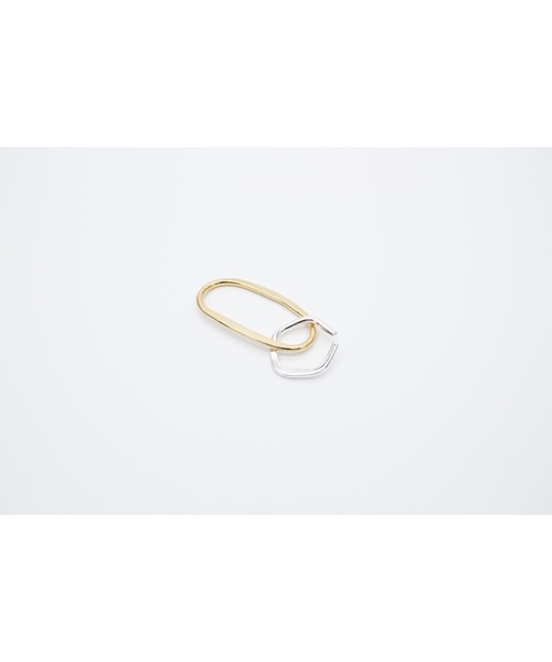 Lemme.（レム）の「【Lemme./ レム】Long Hang Earcuff/イヤーカフ（イヤーカフ・レディース・シルバー×ゴールド・FREE）」の4枚目の写真