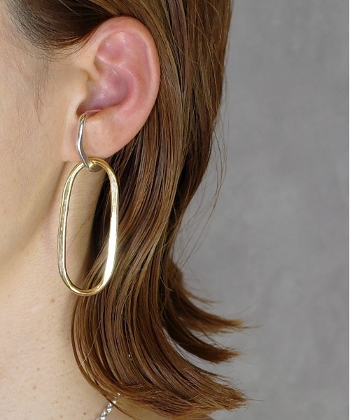 Lemme.（レム）の「【Lemme./ レム】Long Hang Earcuff/イヤーカフ（イヤーカフ・レディース・シルバー×ゴールド・FREE）」の11枚目の写真