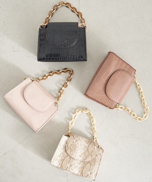 セール スクエアチェーンミニバッグ ハンドバッグ Earth Music Ecology アースミュージックアンドエコロジー のファッション通販 Zozotown