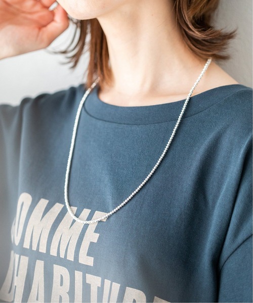 IENA(イエナ)の「【Harpo/アルポ】ネックレス 3mm 64cm◆(ネックレス・レディース・シルバー・FREE)」の1枚目の写真