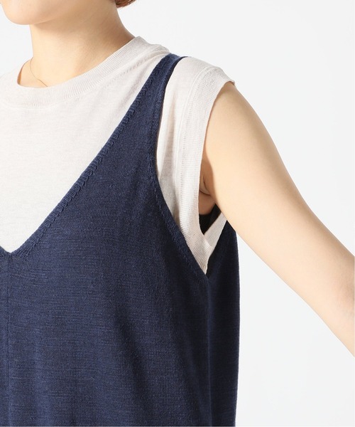 IENA LA BOUCLE（イエナラブークル）の「IENA LA BOUCLE Bizarre オールインワン◆（つなぎ/オールインワン・レディース・ブラック/ネイビー・FREE）」の6枚目の写真