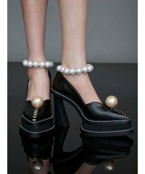 PAMEO POSE（パメオポーズ）の「Pearl Anklet & Clip For shoes（トートバッグ・レディース・シルバー・FREE）」の9枚目の写真