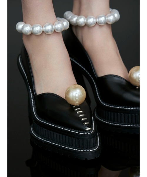 PAMEO POSE（パメオポーズ）の「Pearl Anklet & Clip For shoes（トートバッグ・レディース・シルバー・FREE）」の13枚目の写真