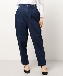 ehka sopo | デニムタックパンツ(その他パンツ)