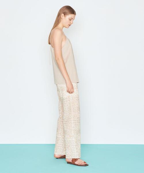 AEWEN MATOPH（イウエン マトフ）の「＜AEWEN MATOPH（イウエン マトフ）＞バッククロス キャミソール（キャミソール・レディース・ブラック/ベージュ・FREE）」の3枚目の写真