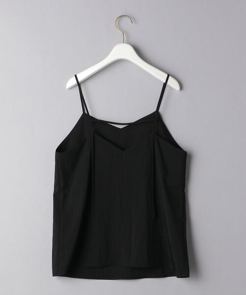 AEWEN MATOPH（イウエン マトフ）の「＜AEWEN MATOPH（イウエン マトフ）＞バッククロス キャミソール（キャミソール・レディース・ブラック/ベージュ・FREE）」の4枚目の写真